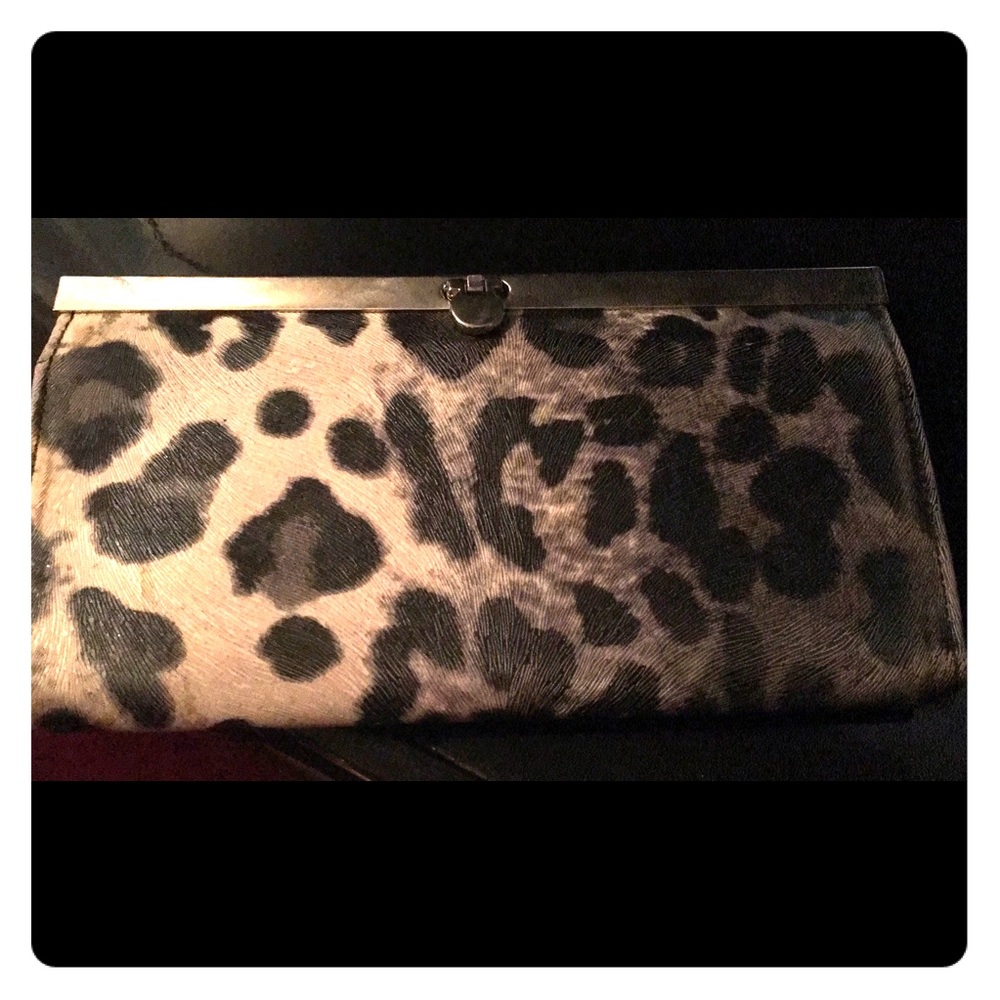 Leopard Print Wallet